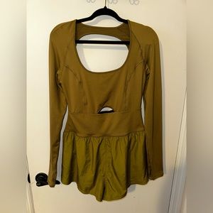 Free People Righteous Long Sleeve Runsie